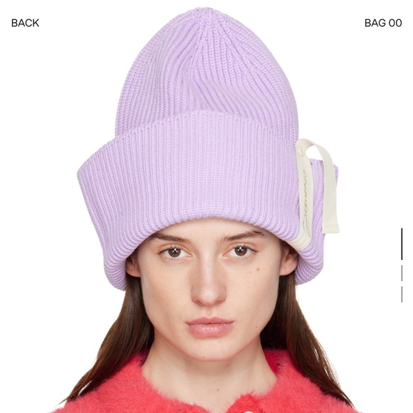 Jacquemus Lavendar Toque NWT - Picture 2 of 2